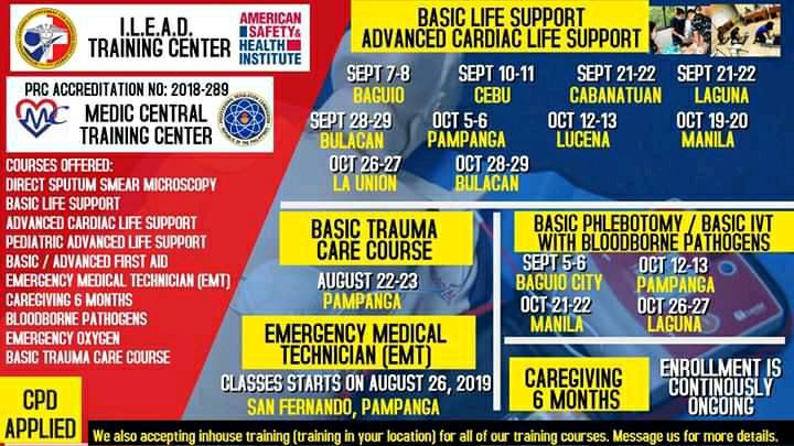 ILEAD. -BLS ACLS -By ASHI Training And Seminar | San Fernando