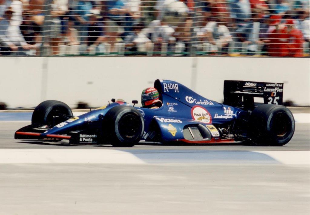 Belgian Eric van de Poele, who attempted to qualify for the 1991