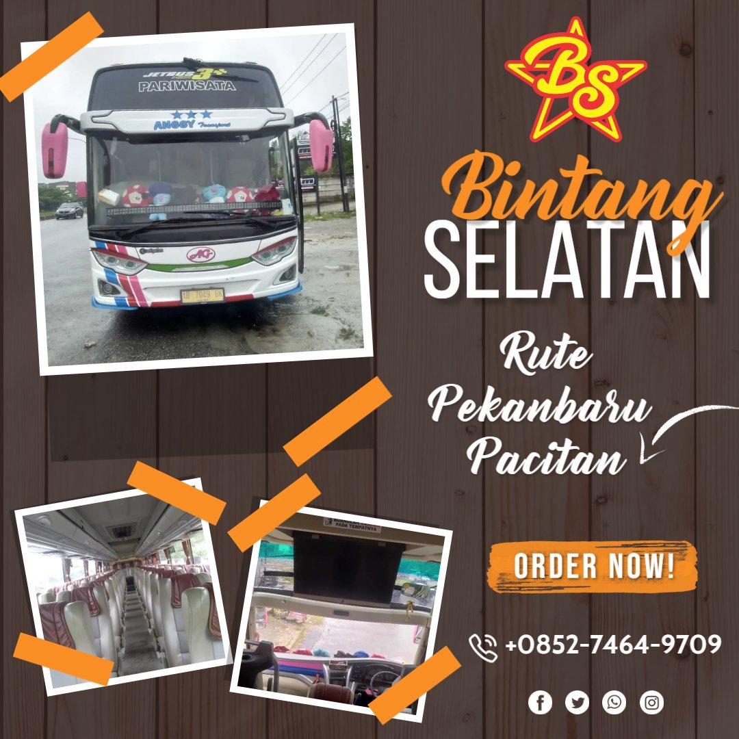 HP/WA O85274649709, Rute Bus Pekanbaru Jakarta, Po.Sumatra Raya ...