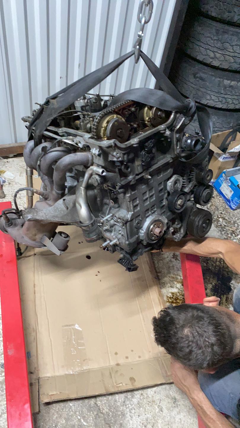 Car Workz Ltd - Bmw 320. Look what we found in the sump...