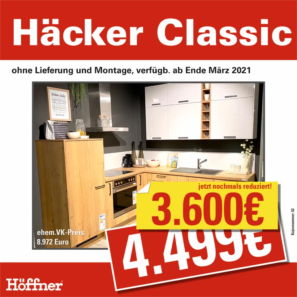 AUSSTELLUNGSKÜCHEN +++ Ausstellungsstücke nochmals reduziert