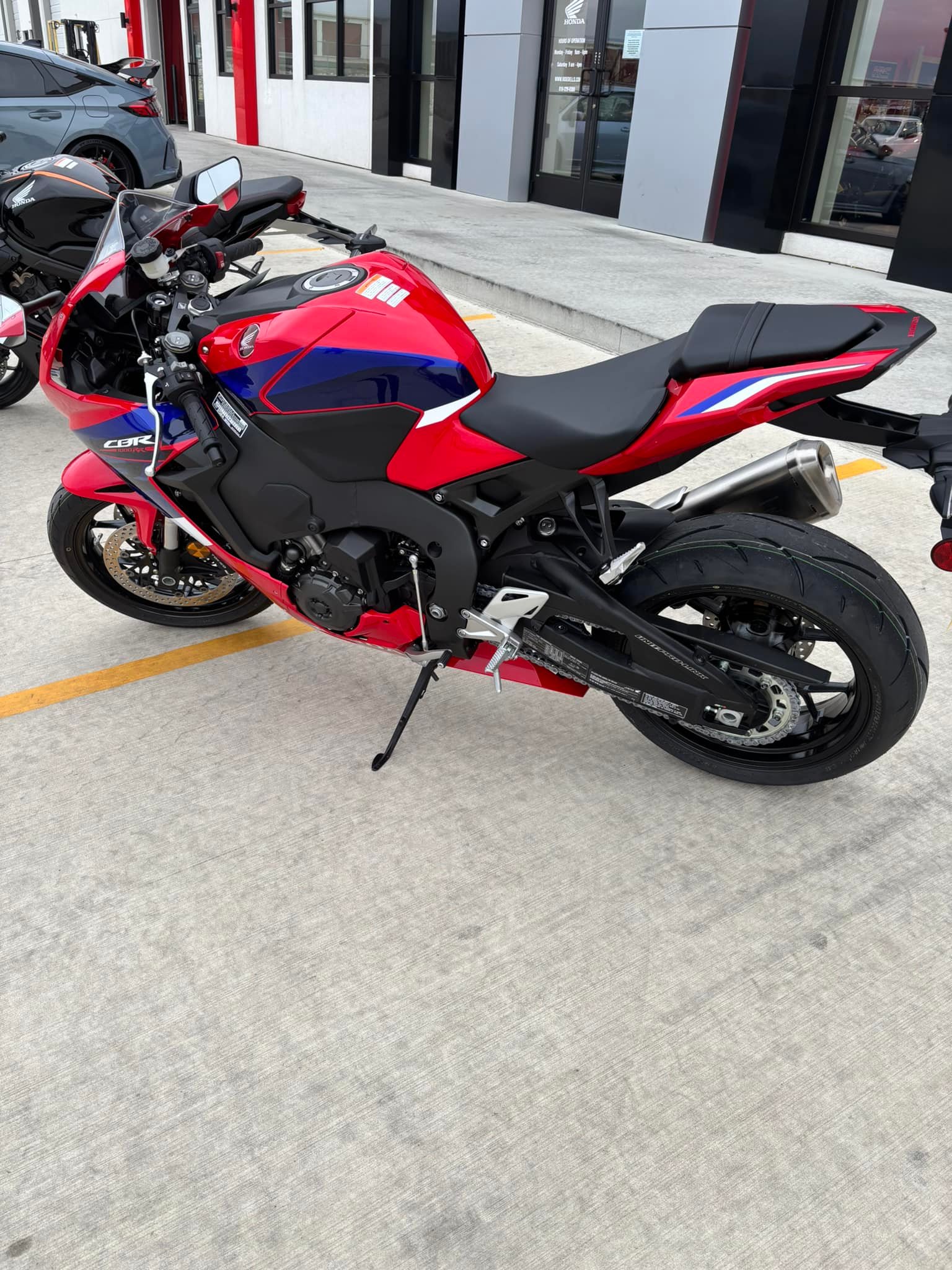 I went from a Z125 pro to a New bike 2024 Honda CBR 1000RR.