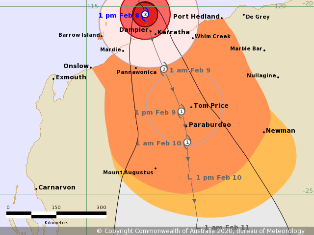 TROPICAL CYCLONE ADVICE NUMBER 27... - Perth Weather Live