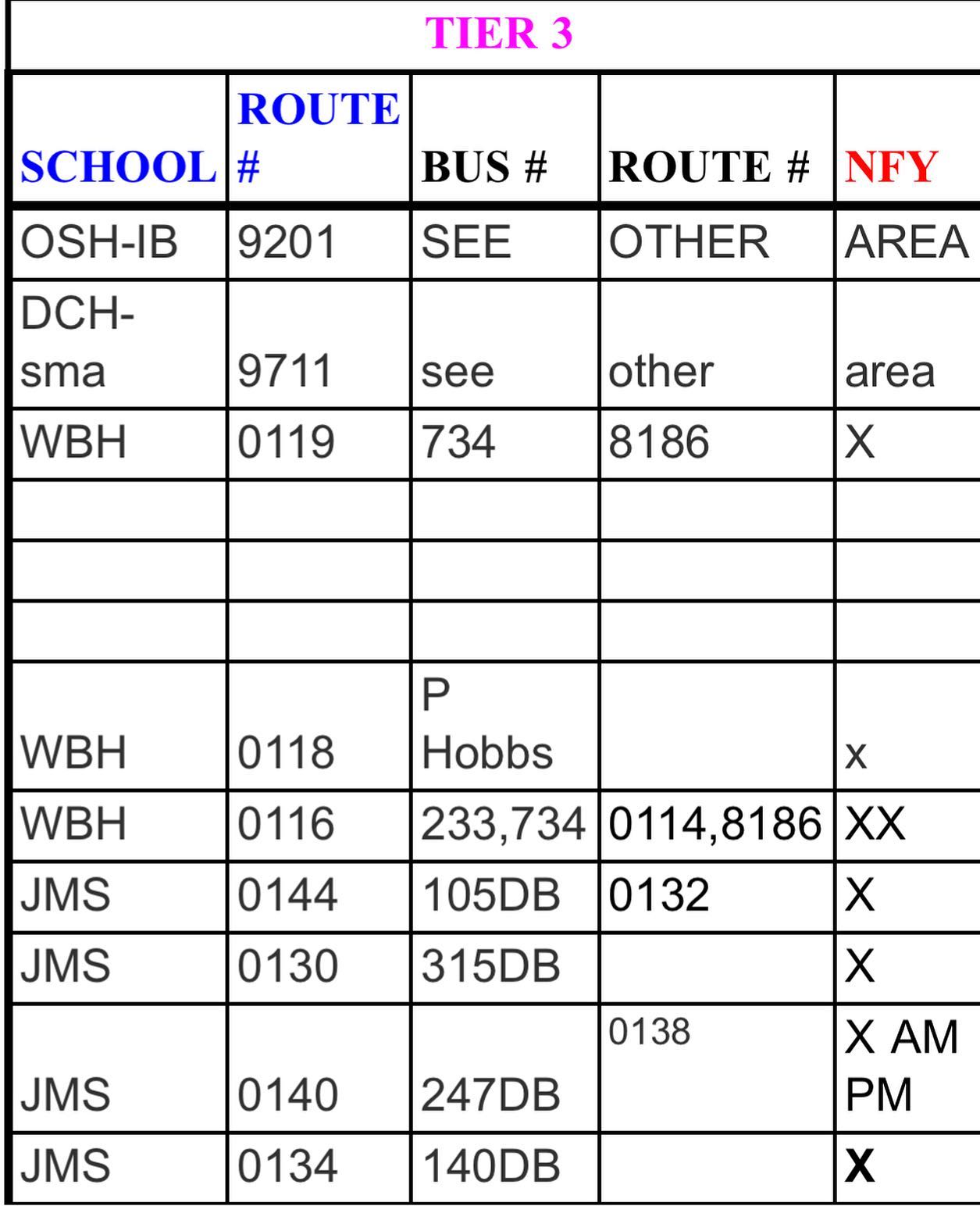 🚨🚨 BUS UPDATE! 🚨🚨 Please see... - Western Branch High School