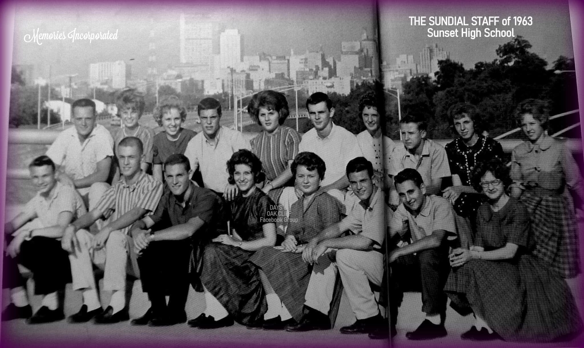 Memories of Dallas | A 1963 Blast from the Past from Sunset High School ...