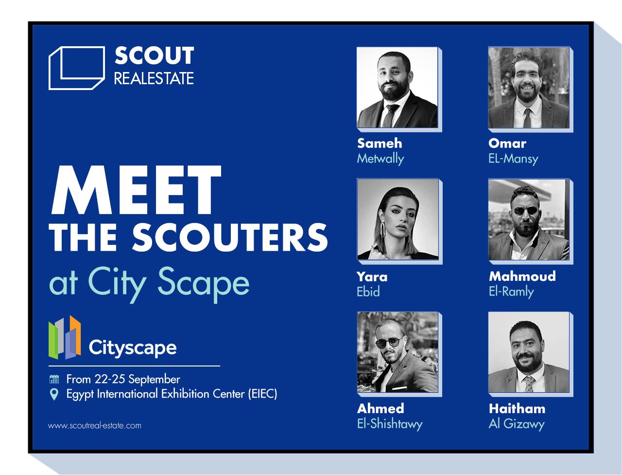 Meet the scouters at Cityscape 🟦... - Scout Real-Estate