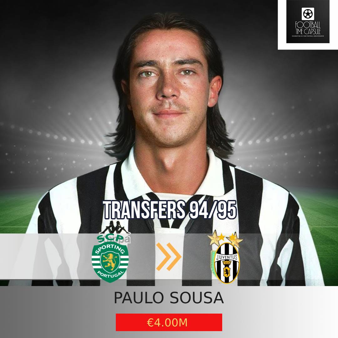 Paulo Sousa, what a midfielder for Juventus in 1994-95!!