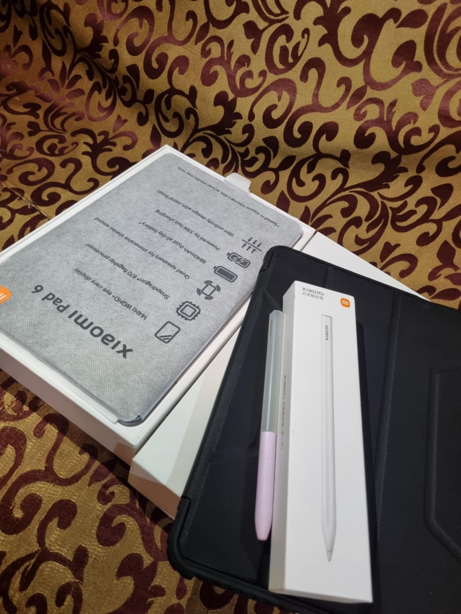 Excellent Condition, with Box】Xiaomi Pad 6 Champagne