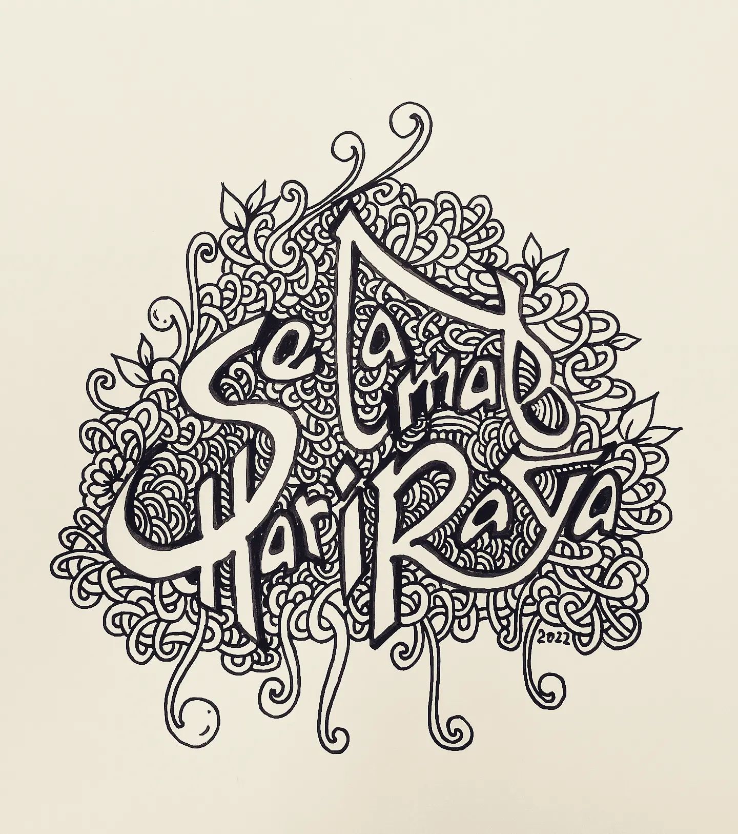 私想空间 - Selamat Hari Raya Aidilfitri to all Muslim friends #ArtTherapy # ...