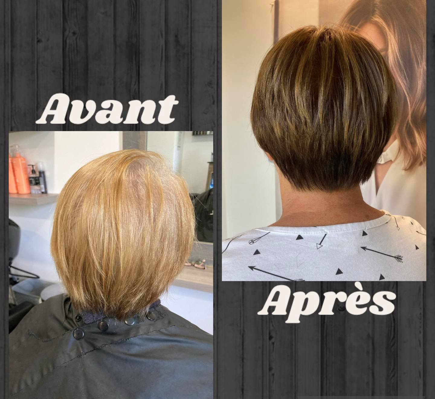 Coupe De Cheveux Qui Rajeunit Avant Apres