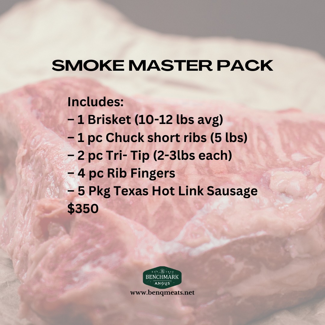 Benchmark Angus - Introducing the SMOKE MASTER PACK! This...