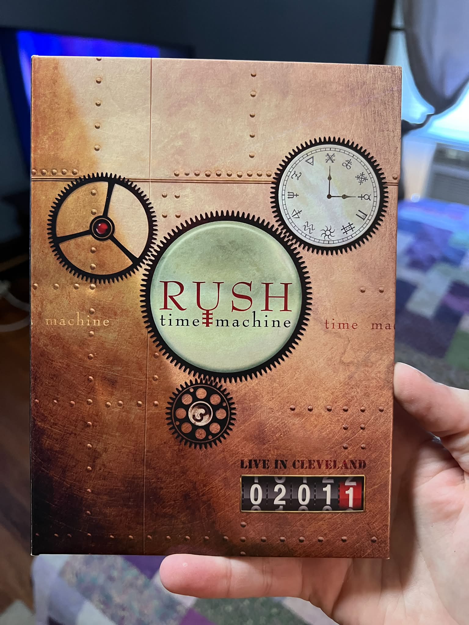 Rush's Time Machine tour live in Cleveland CD