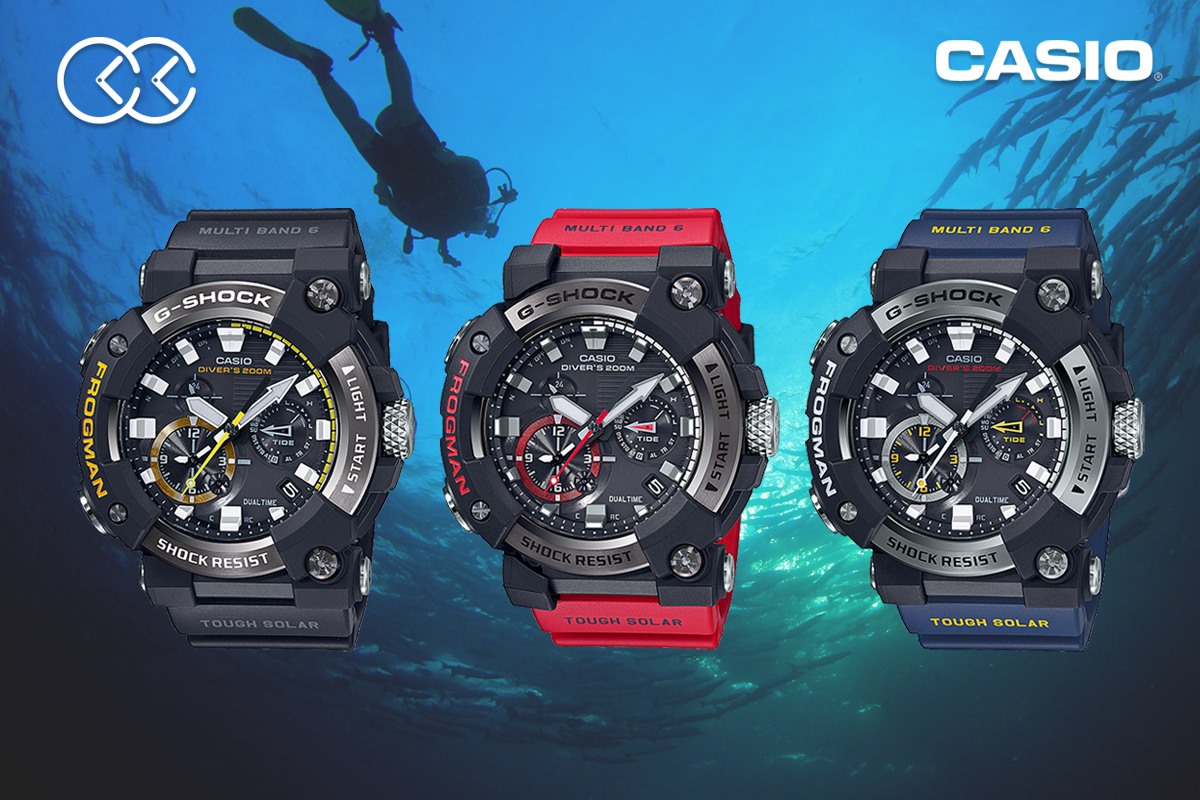 City Chain 時間廊 - 【CASIO MASTER OF G系列 — 征服海洋】...