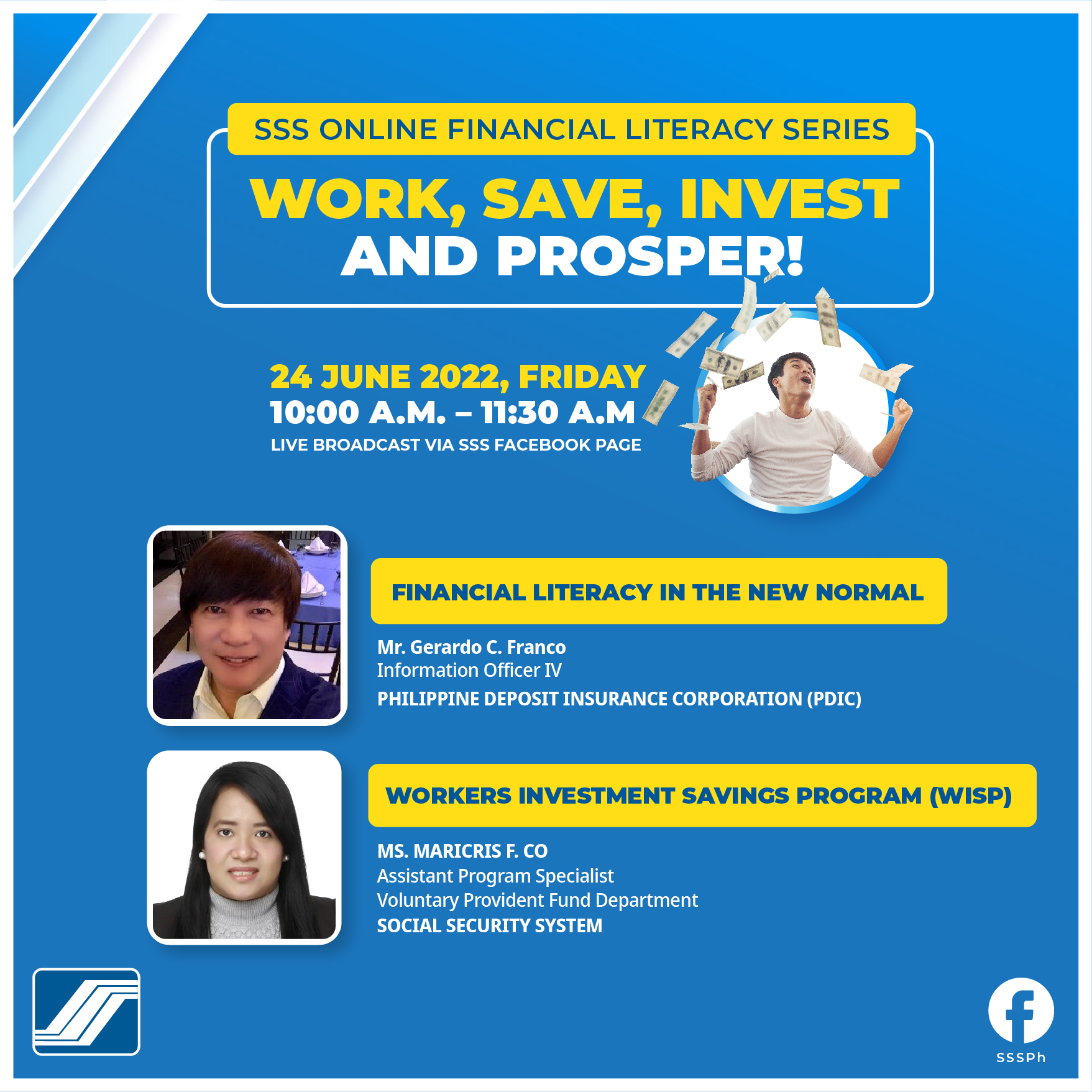 Philippine - SSS Online Financial Literacy Series WORK, SAVE, INVEST ...