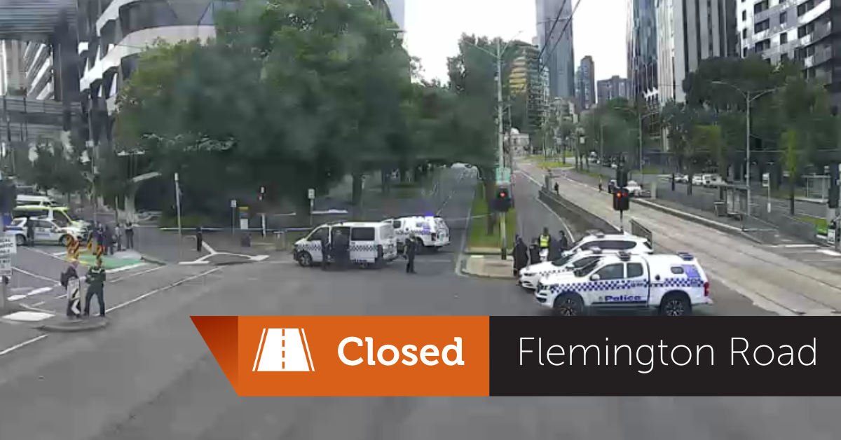 VicTraffic - INCIDENT - Flemington Road, Parkville citybound re-opened ...