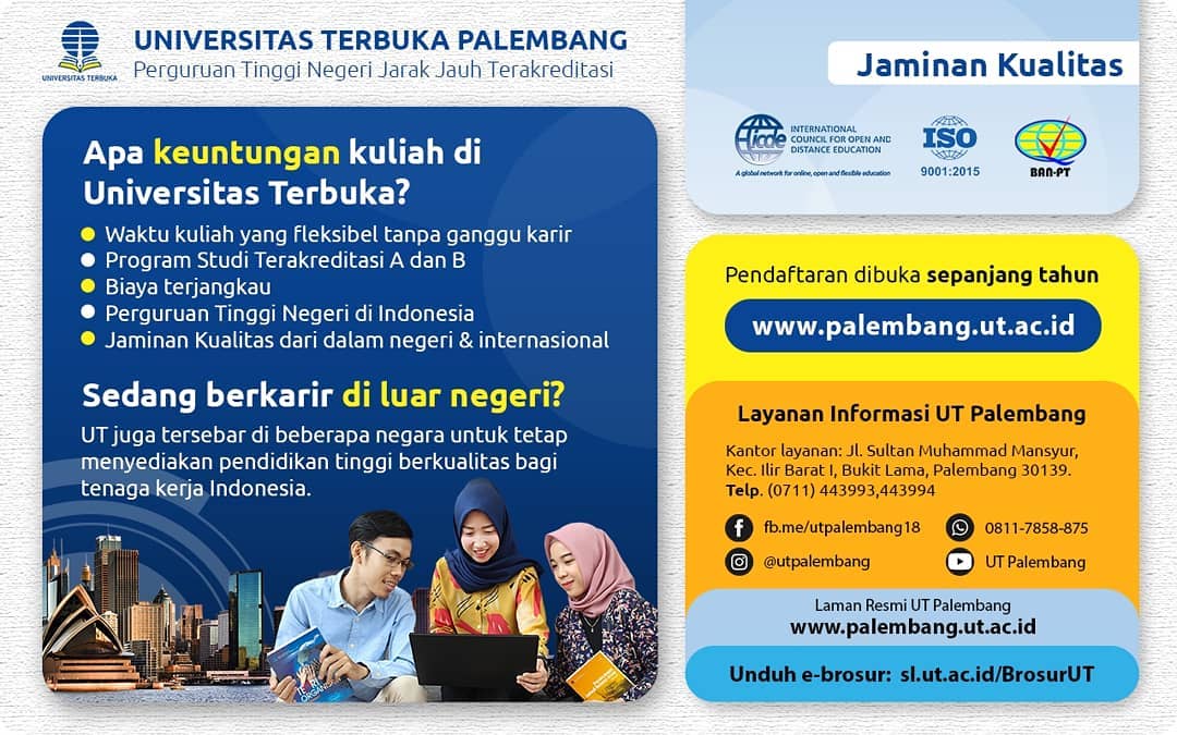 Apa sih kelebihan kuliah... - Universitas Terbuka Palembang | Facebook