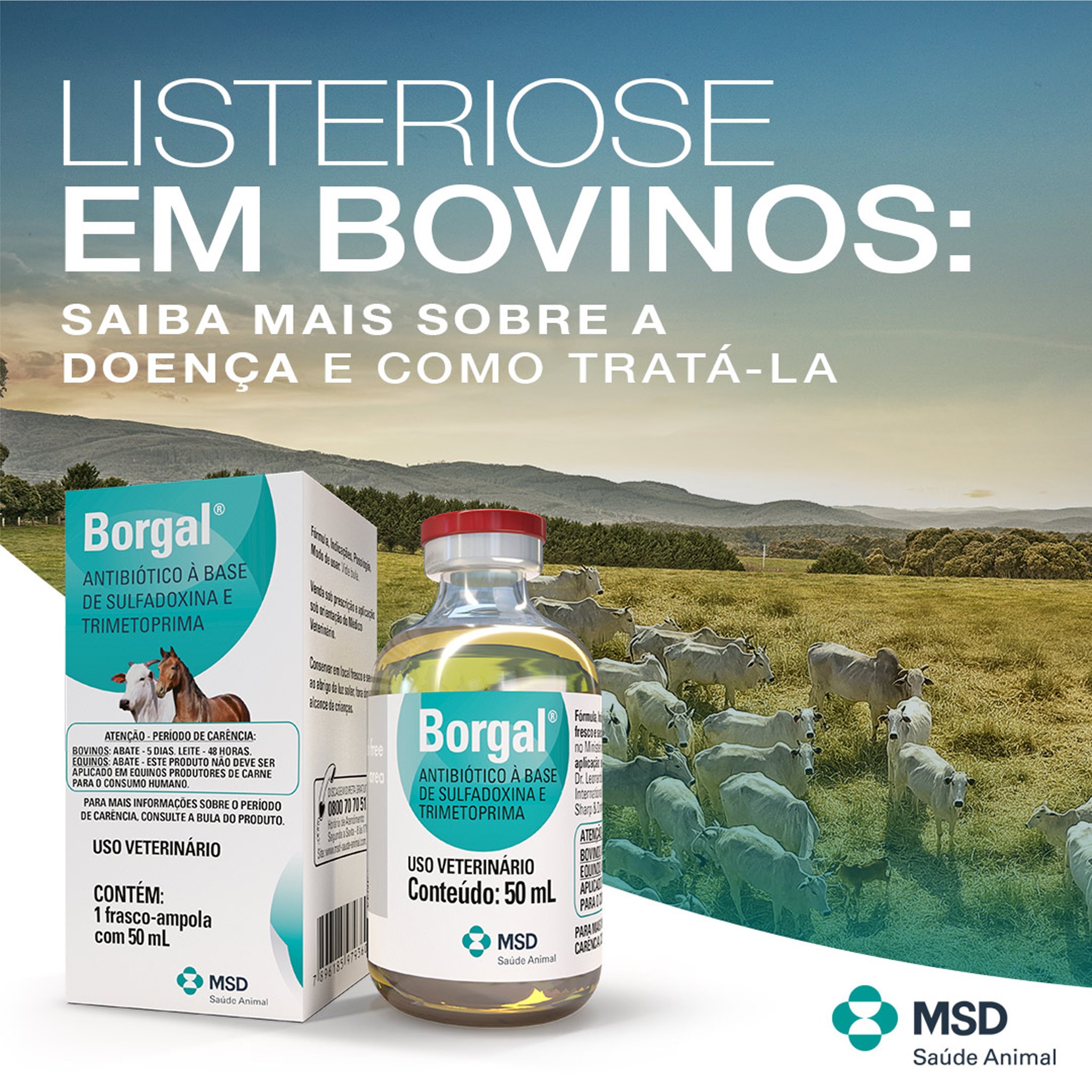 A listeriose é uma doença... - MSD Saúde Animal Brasil