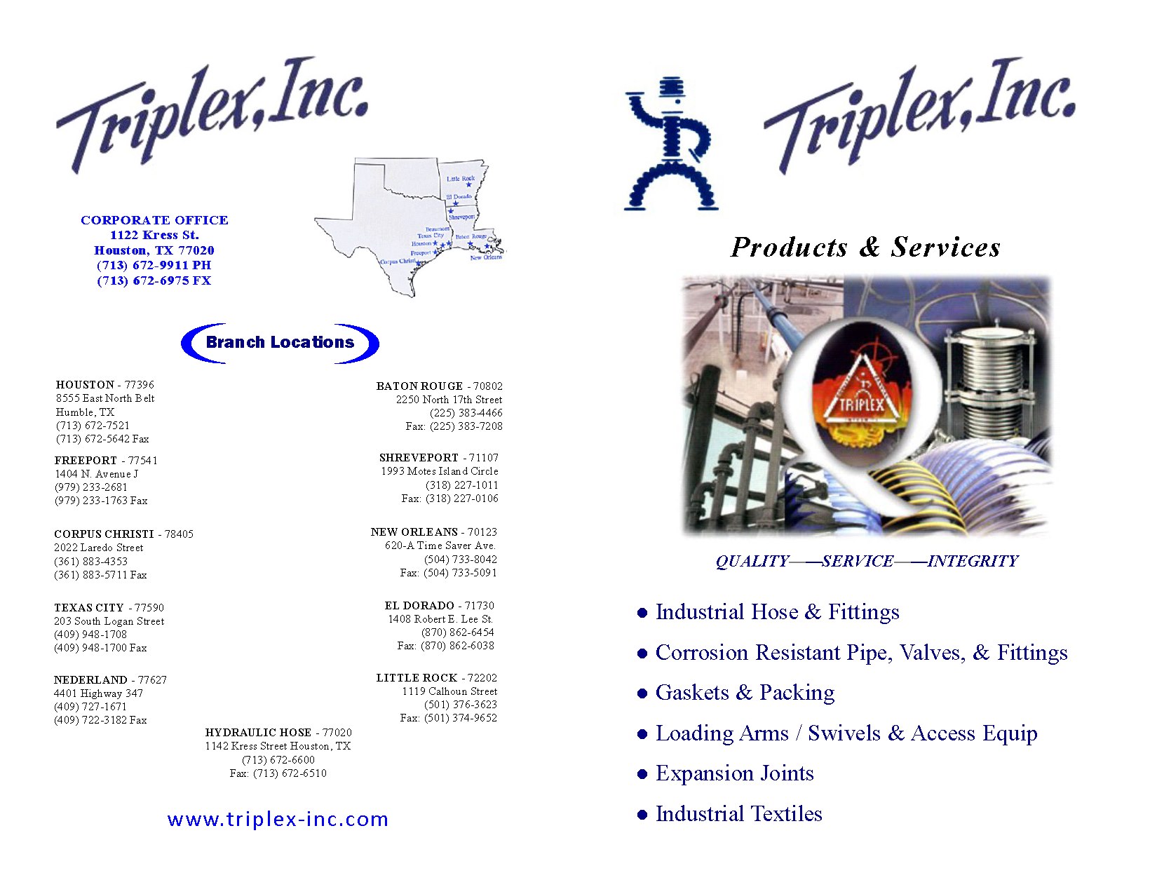 Triplex, Inc. | Humble TX