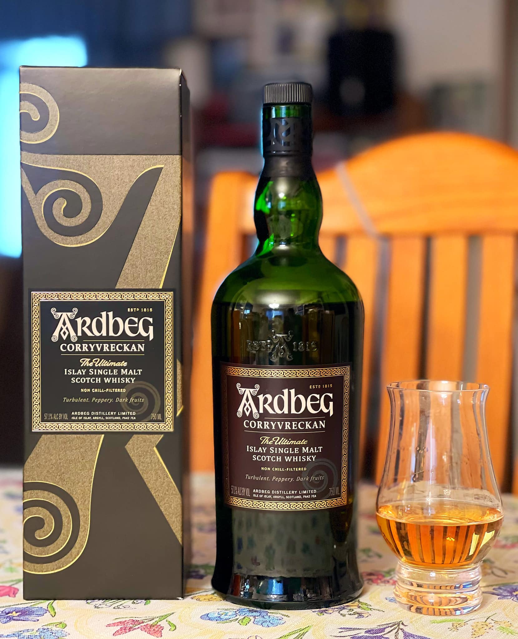 Ardbeg 5, Uigeadail, Corryvreckan, and Heavy Vapors comparison