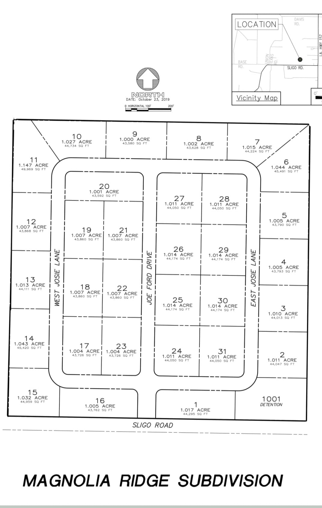 Magnolia Ridge Subdivision