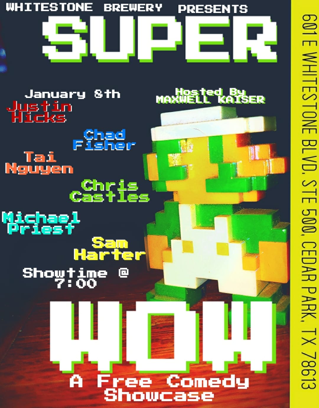 SUPER WOW: Stand Up Comedy Showcase & Open Mic | Cedar Park TX