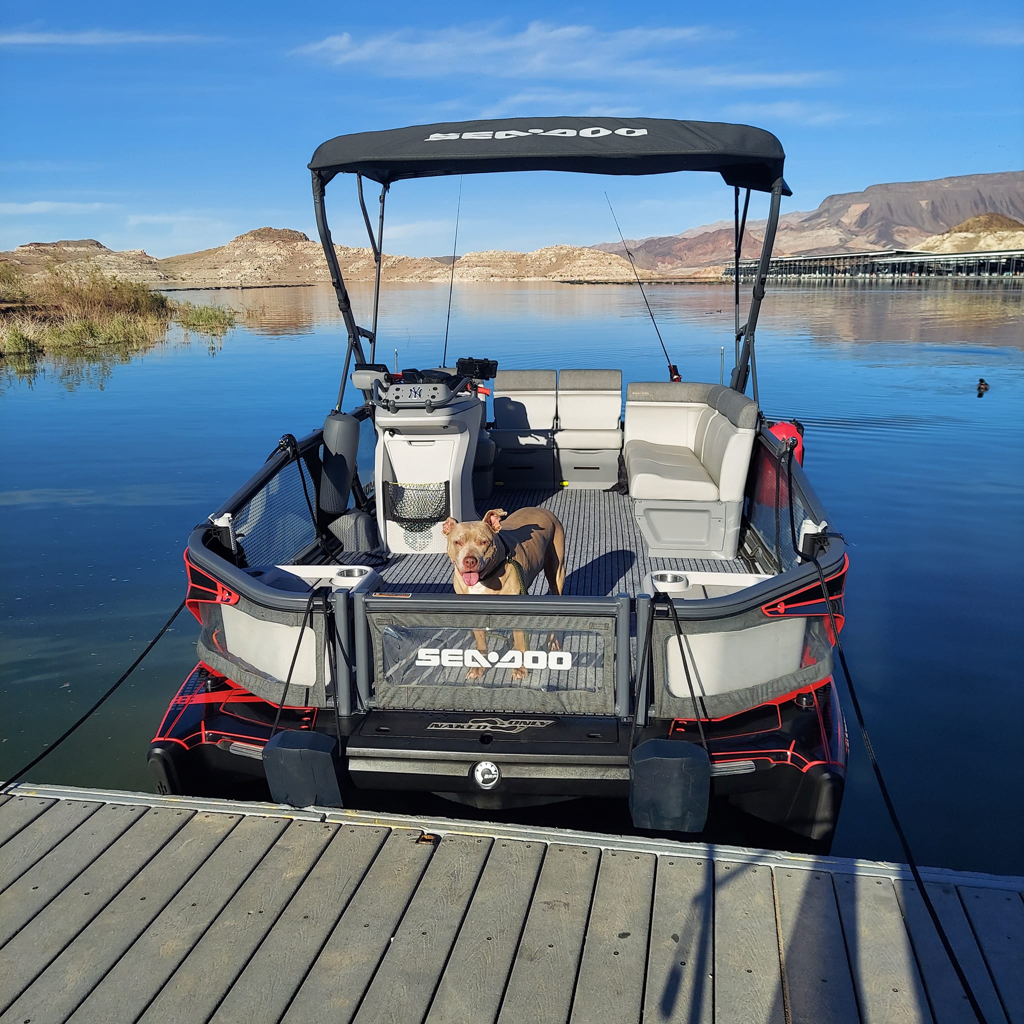 Ehaho EVA Boat Fenders - 22 Inch Pontoon Bumpers With Locking Rope, 2 Pack 3 thumbnail image