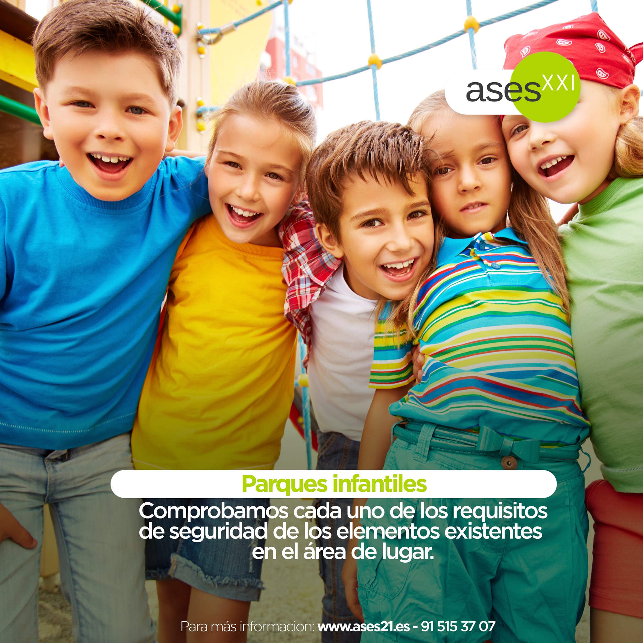 Ases XXI - Parques infantiles 🛴 🍭 Comprobamos cada uno de los ...