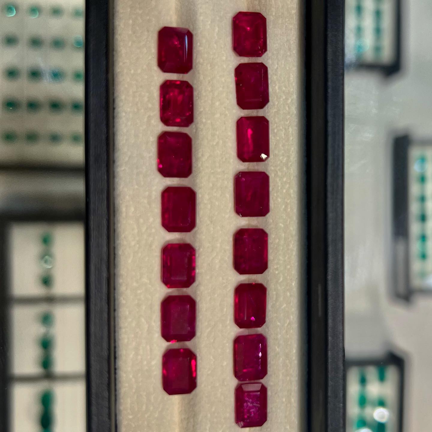 Gems and Jewels - Ruby layout in the Bangkok Gems and...