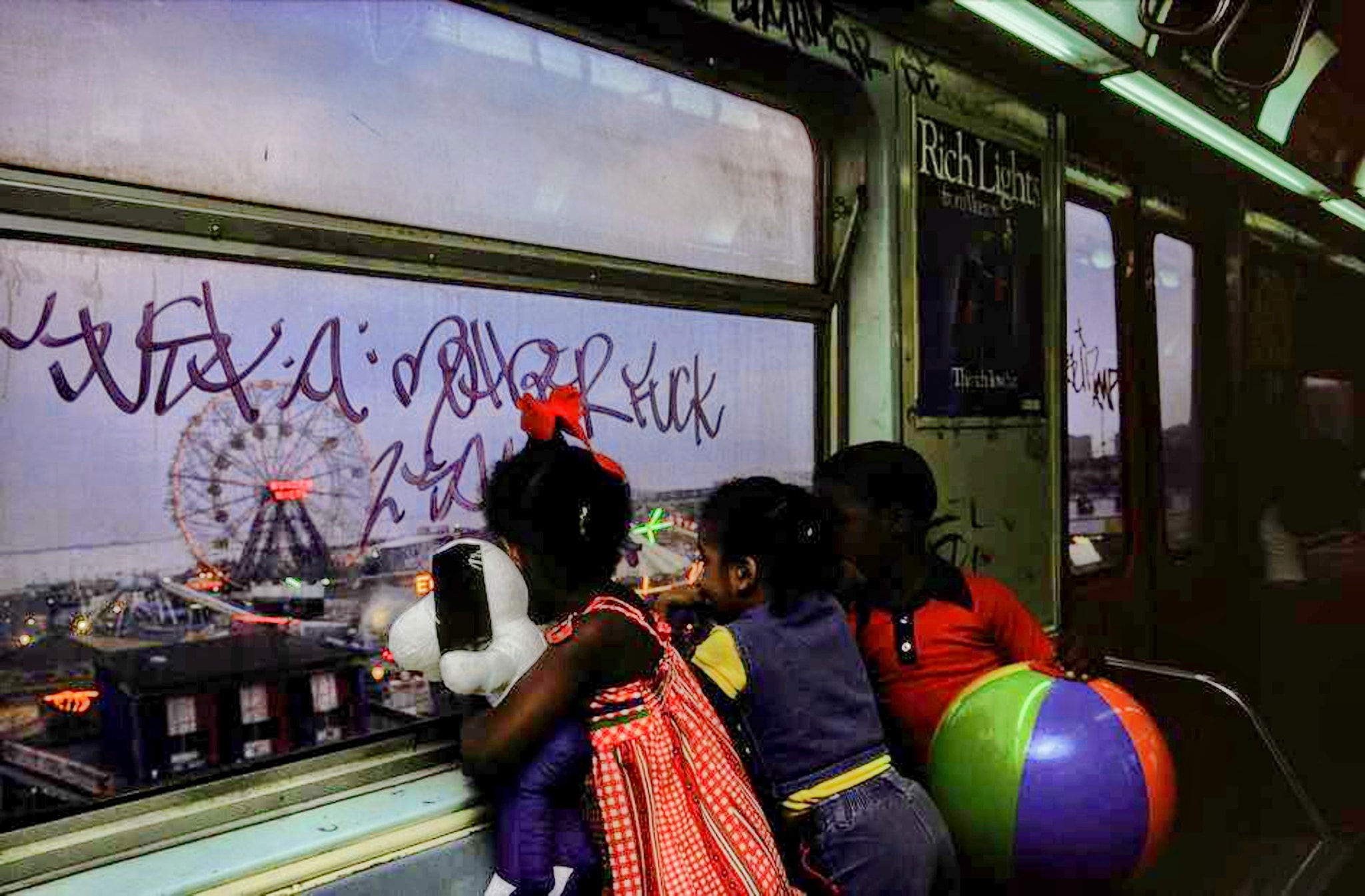 Bruce Davidson's stunning subway photograph