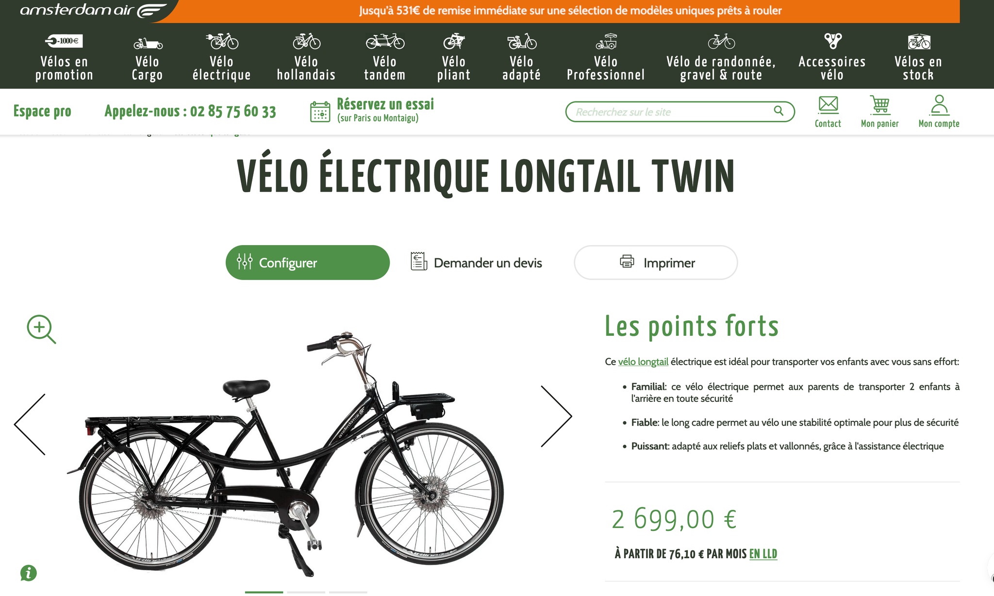 Vélo Enfant 14 Pouces Violet – Roues Stabilisatrices – Siège/guidon Réglables – Double Freins – Panier Et Sonnette – Dès 3 Ans