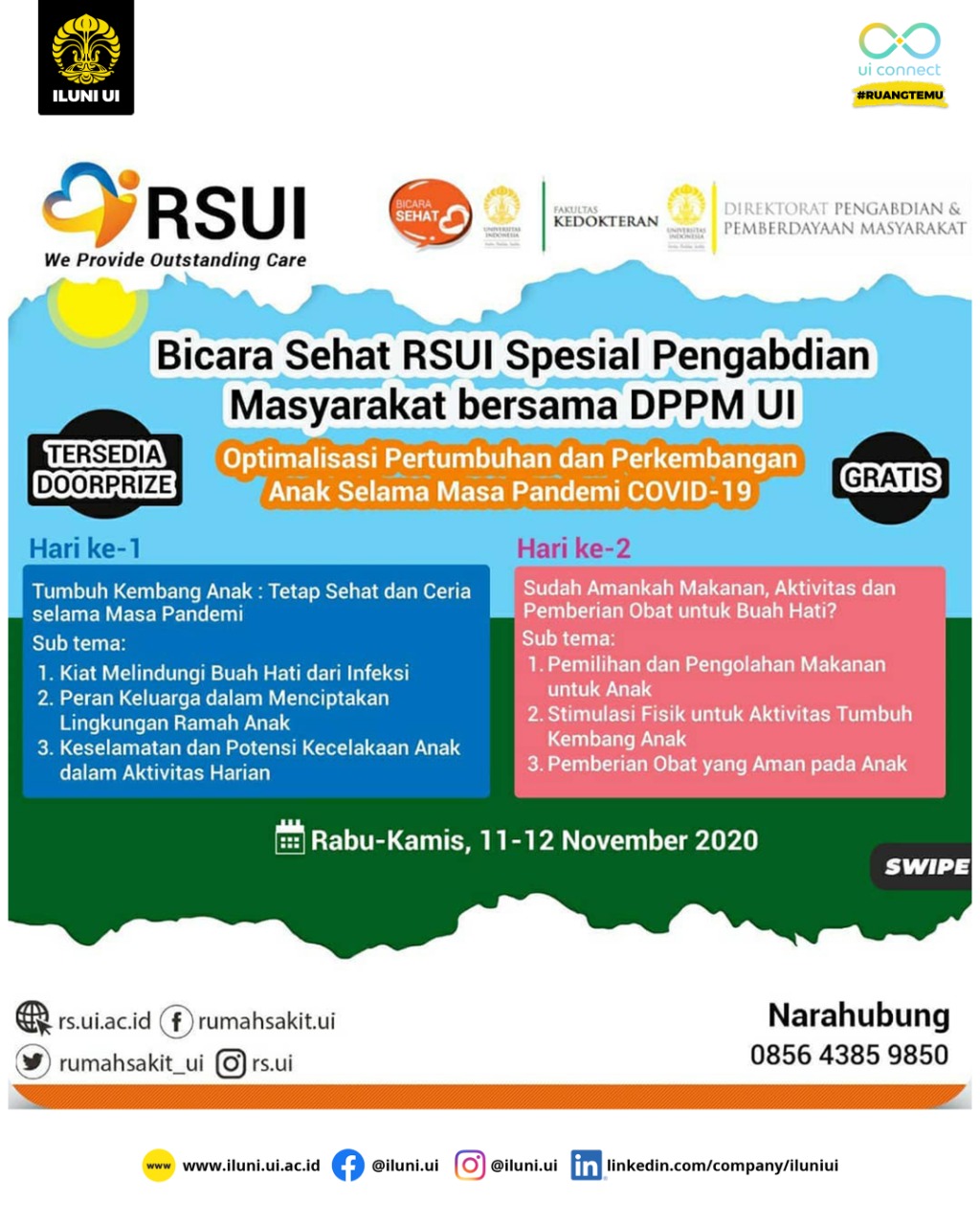 ILUNI UI - Bicara Sehat RSUI Spesial Pengabdian Masyarakat... | Facebook