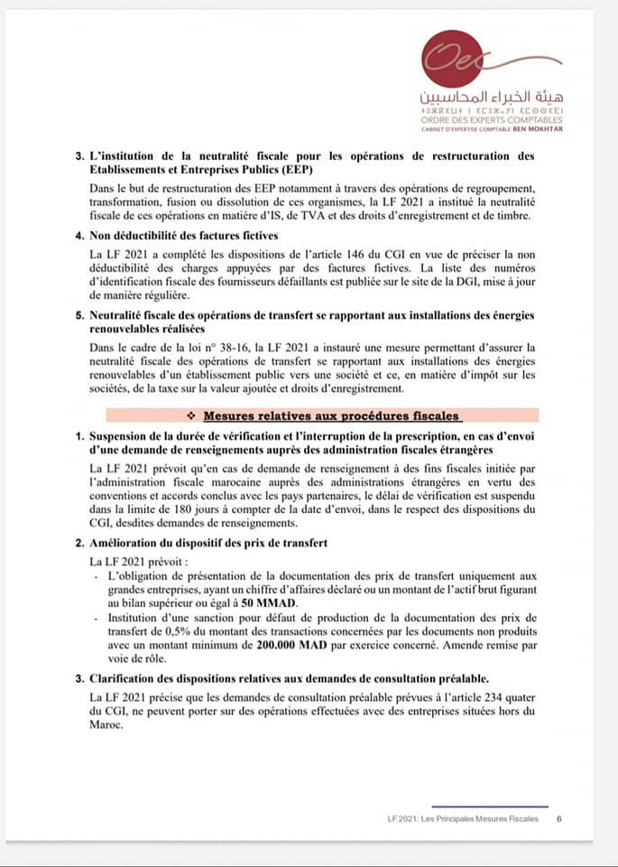 Encg passerelle en S5