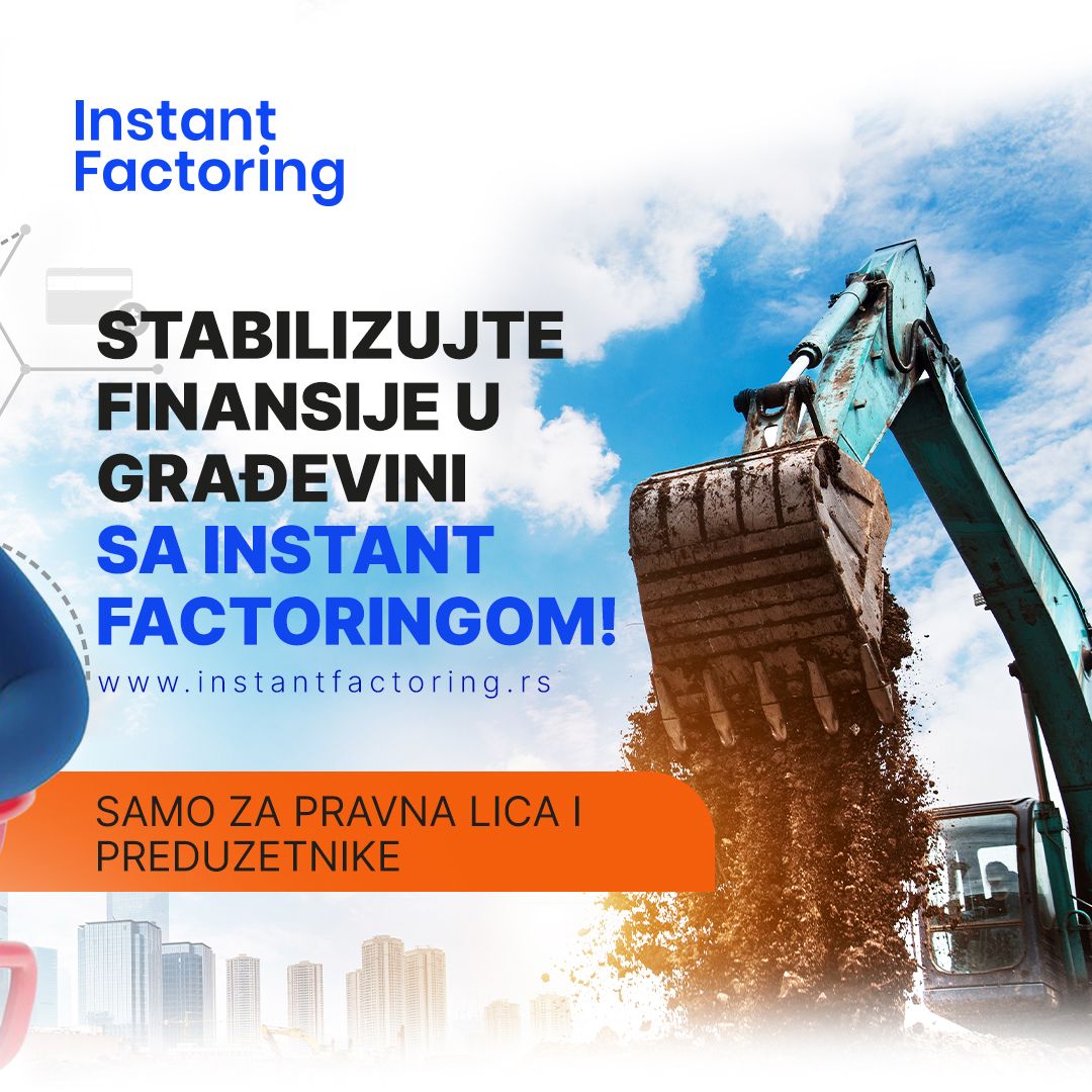Nenaplaćene fakture? Mi vam... - Instant Factoring Serbia