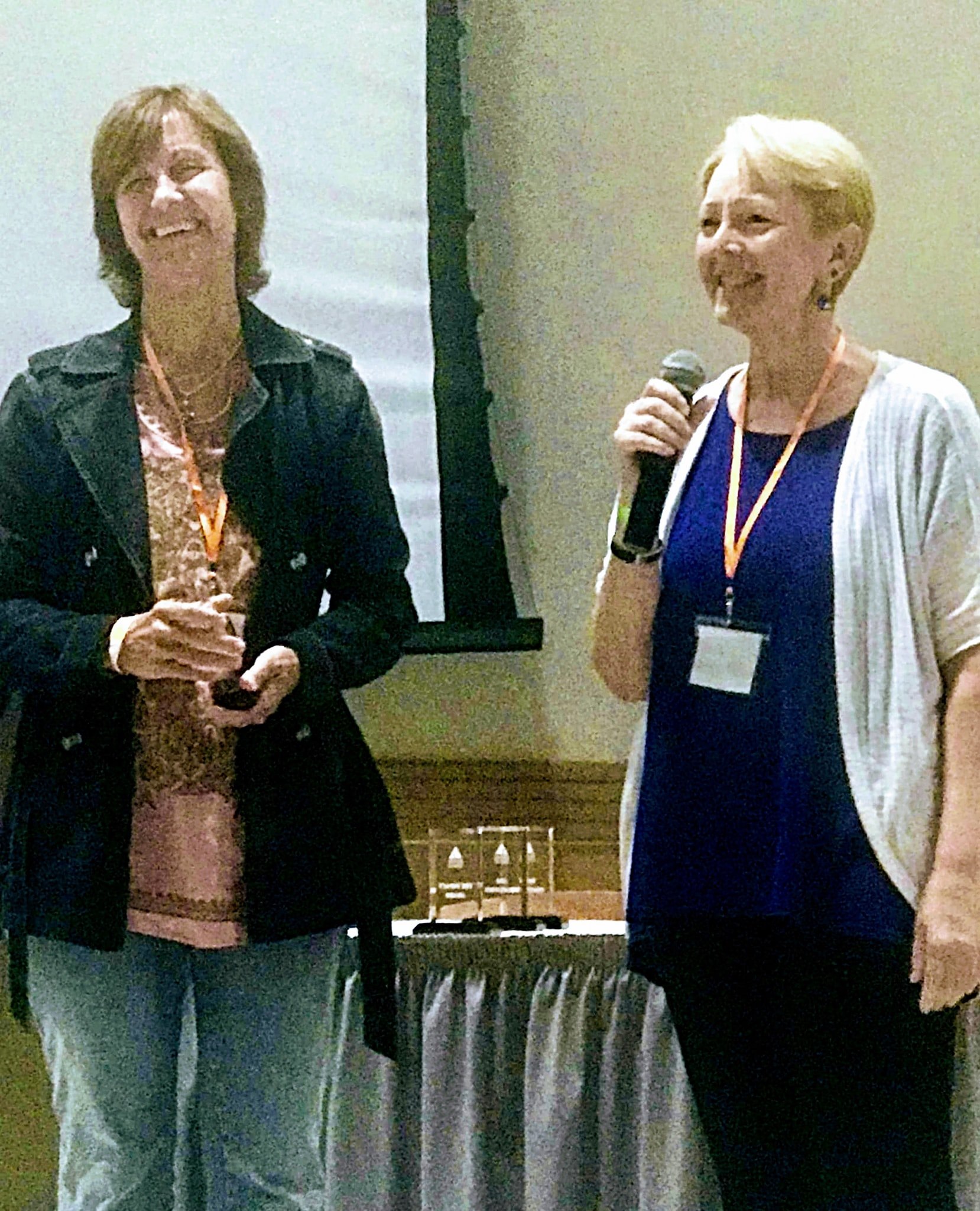 So honored to receive the HOPE award from the The New Jersey ESH ...