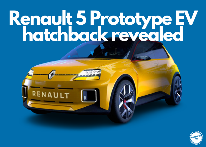Goodwill CAR - The new Renault 5 Prototype that has been...