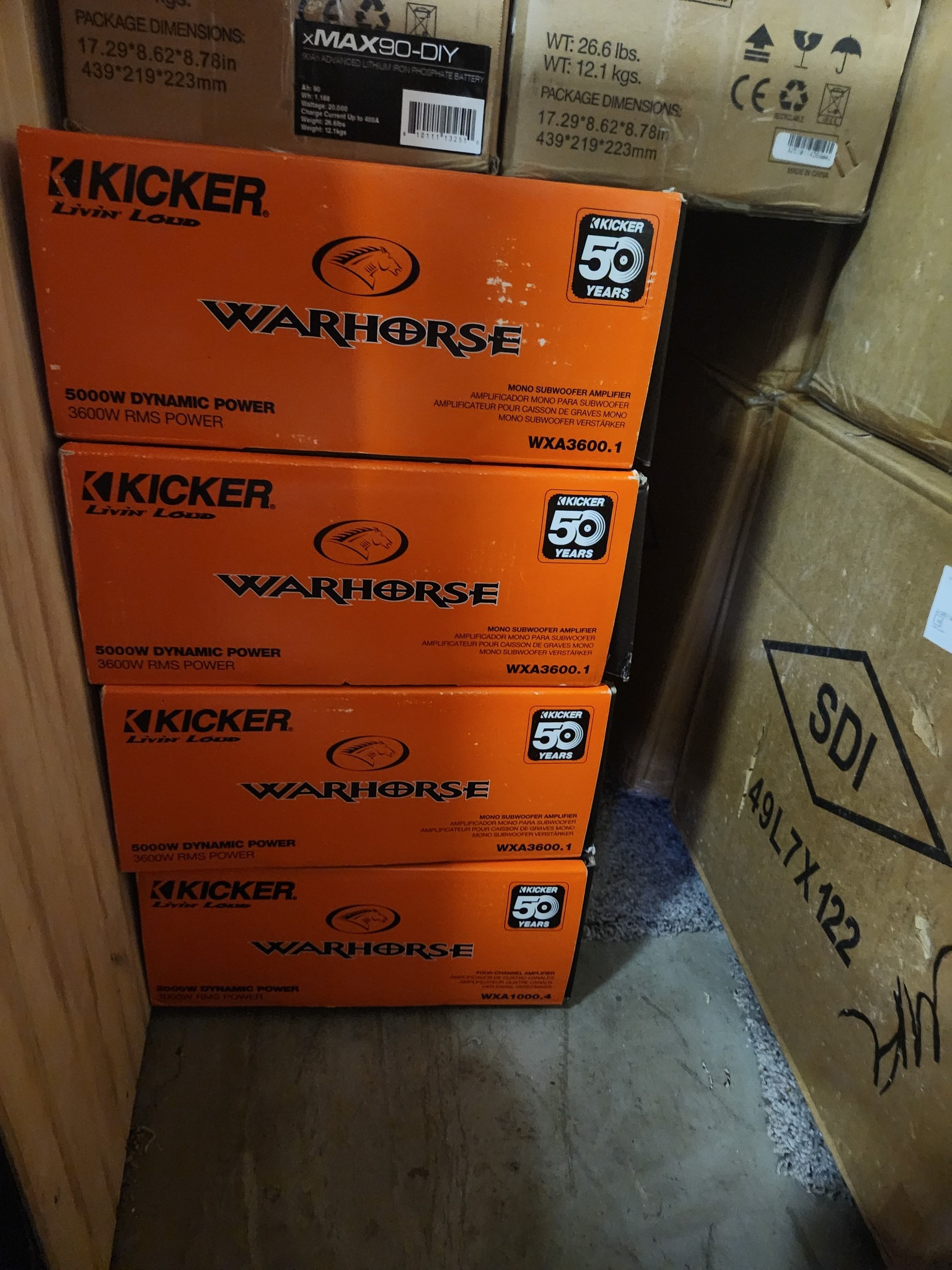 Upgrading Kicker Warhorse Subwoofer System with New Amp and Box