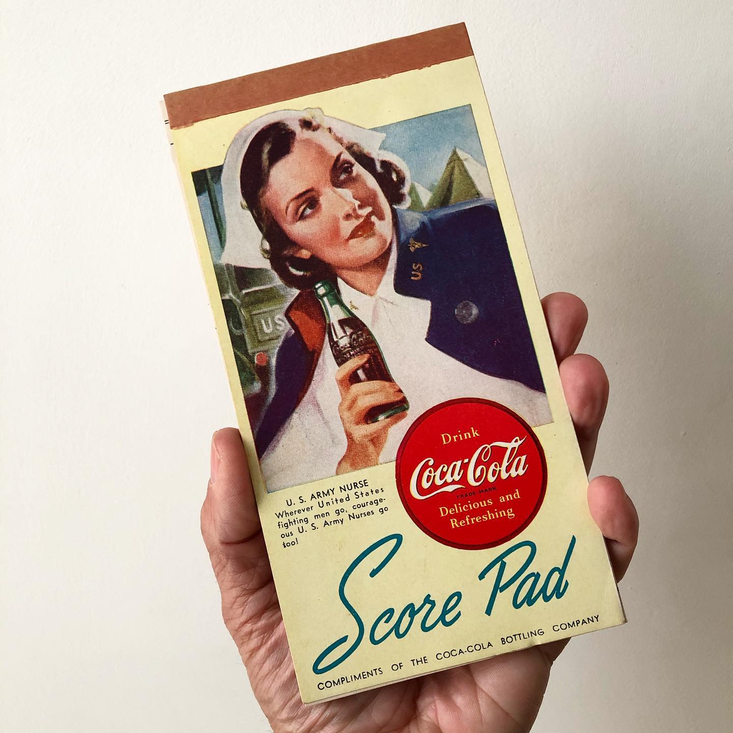 🟢 $55 Coca-Cola bridge score pad, this... - Gas and Oil Signs | Facebook