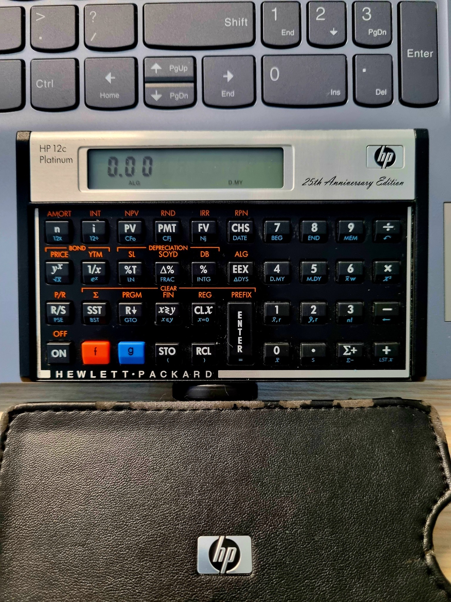 HP 12c calculator daily use