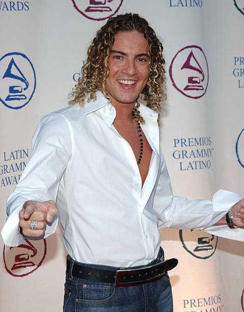 David Bisbal at 2004 Latin Recording Academy event