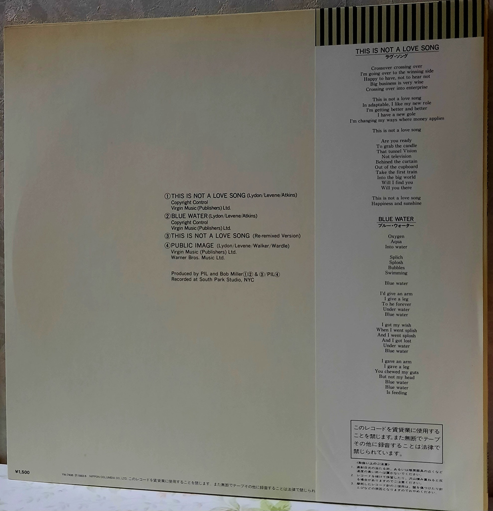 Love Song from the Water ＜Limited Edition＞