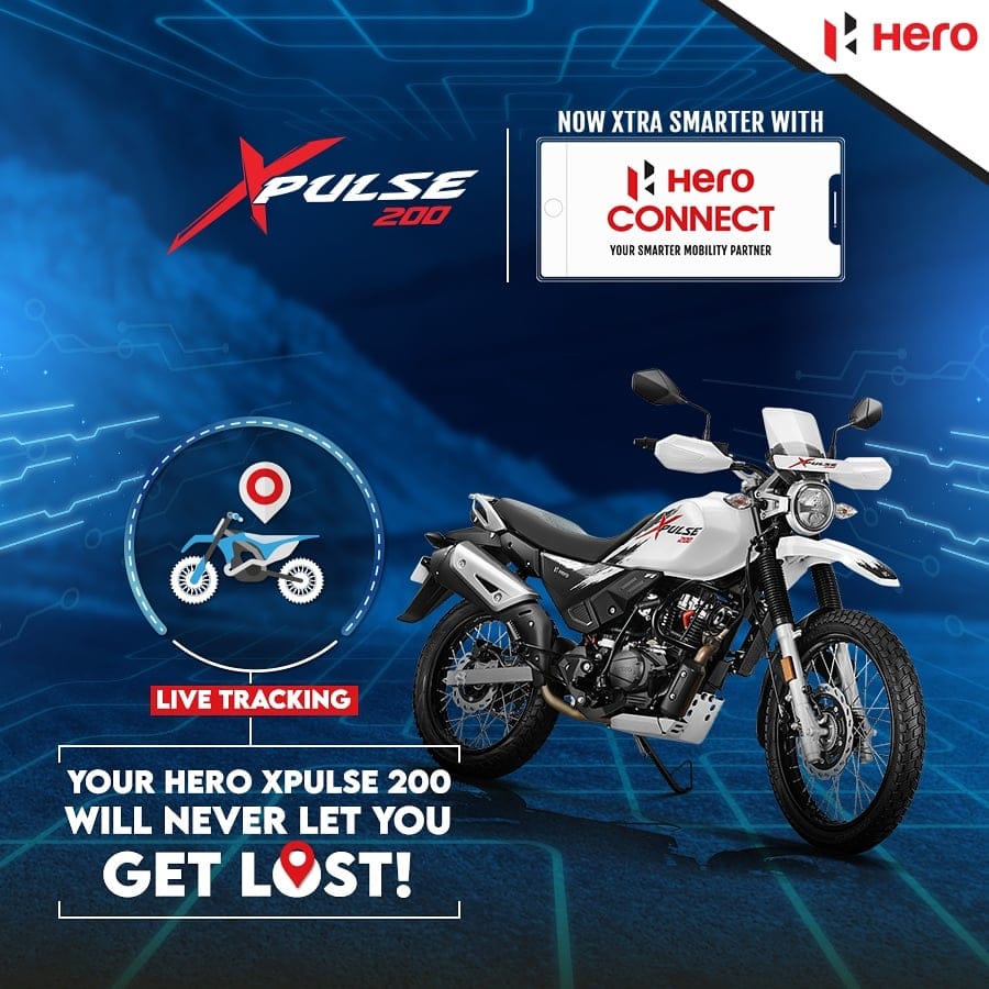 Hero MotoCorp - Live Tracking in Hero Connect helps track... | Facebook