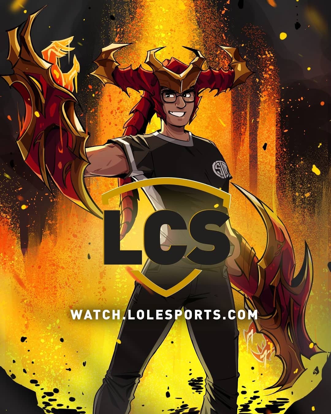 I was commissioned by @riotgames to... - Super Risu's art