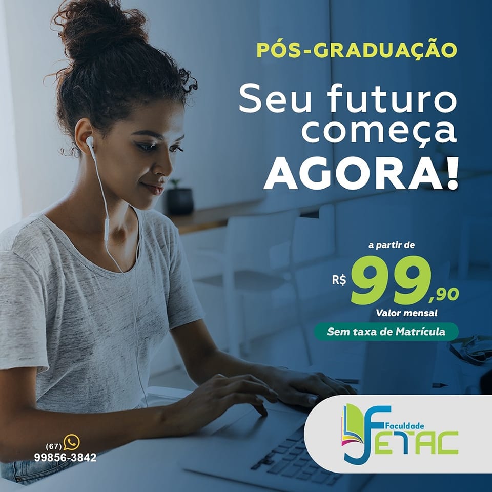 Faculdade FETAC - Comece agora o seu curso EAD na Fetac.... | Facebook