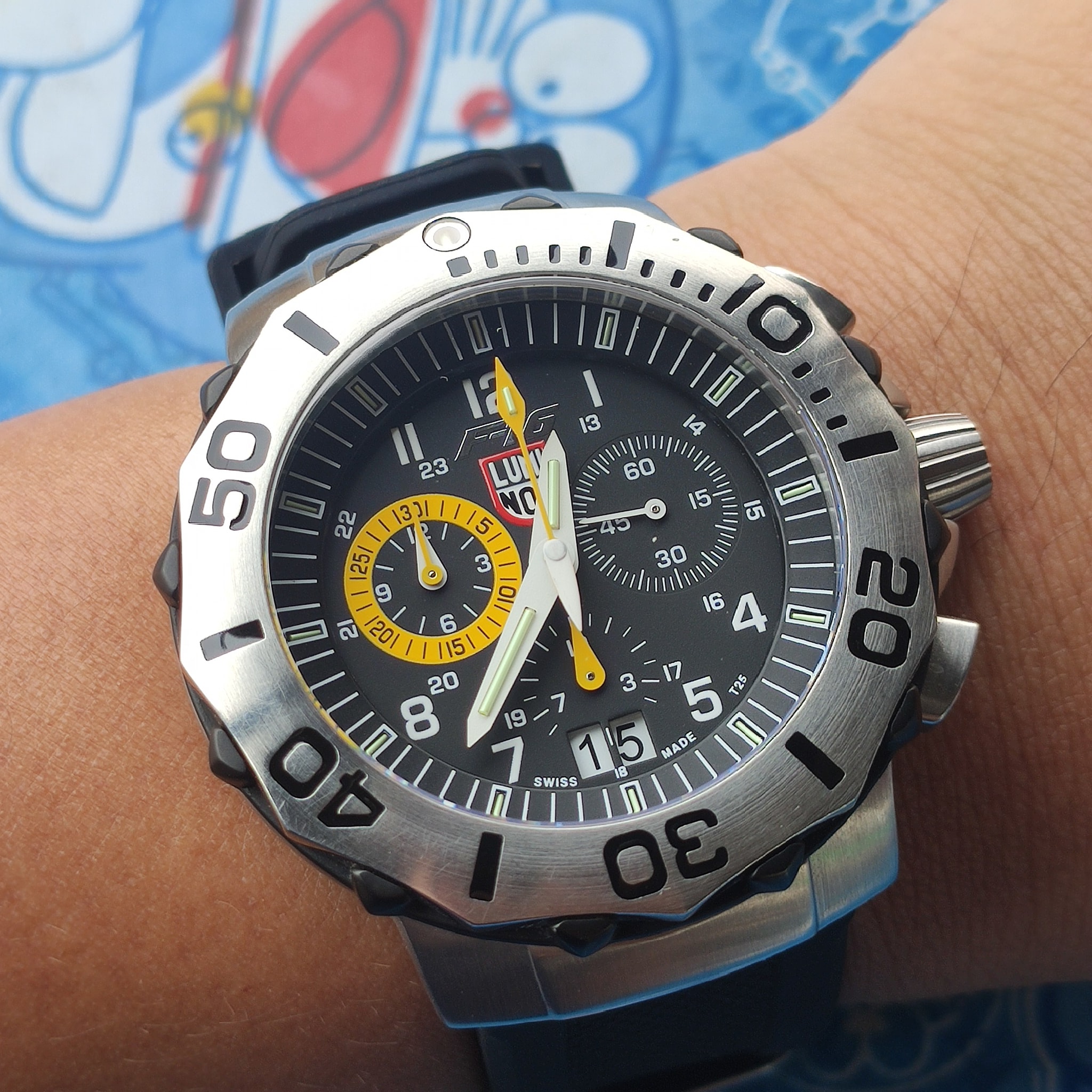 Luminox 9125, F-16 Falcon. #Luminox9125, #luminoxF16 #luminoxFalcon