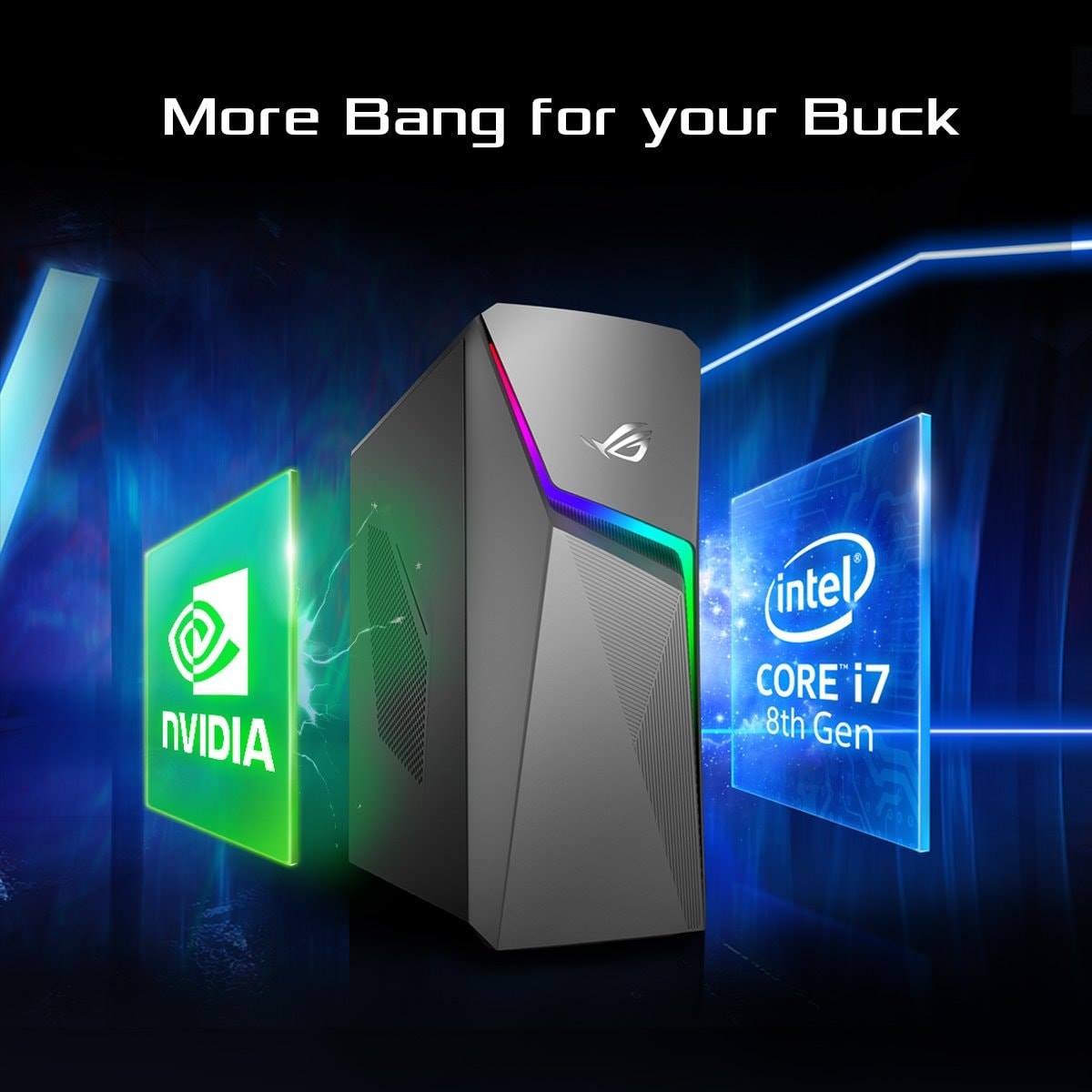 CNK Computer - The new #ROG gaming desktop #GL10CS offers...