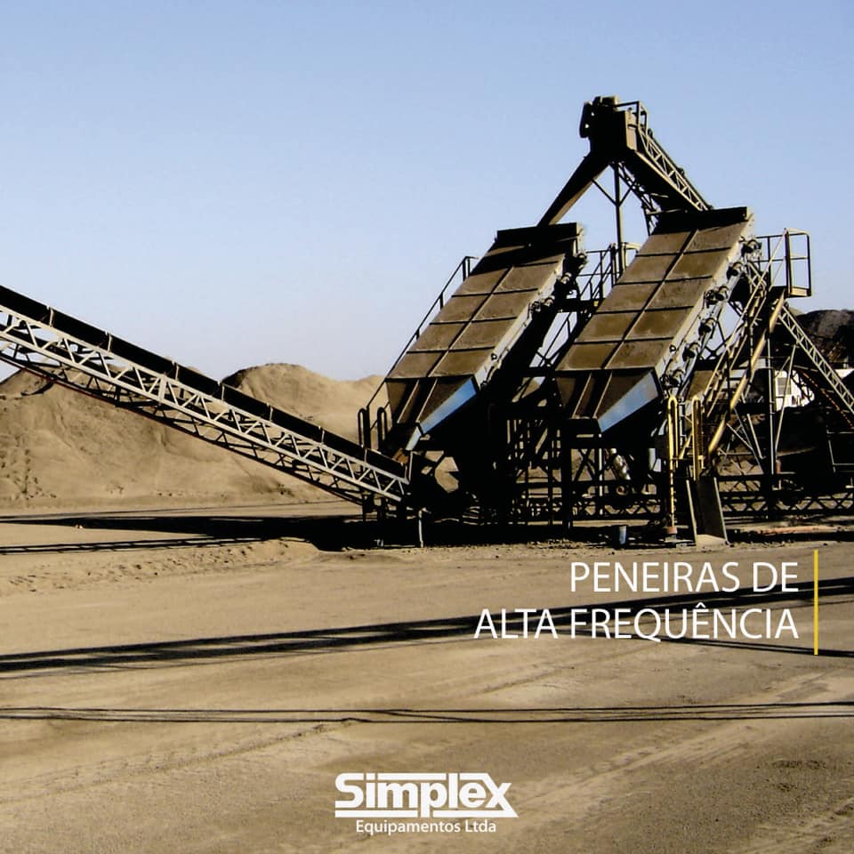 Peneiras de Alta Frequência SXPMV... - Simplex Equipamentos | Facebook