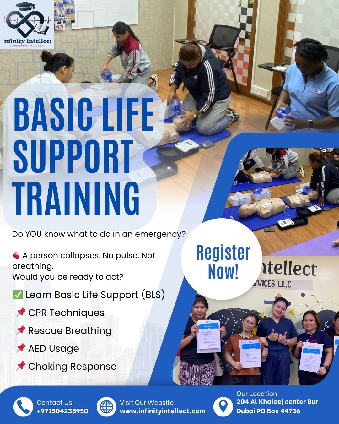 Infinity Intellect - Get Certified in Basic Life Support (BLS) — Fast ...