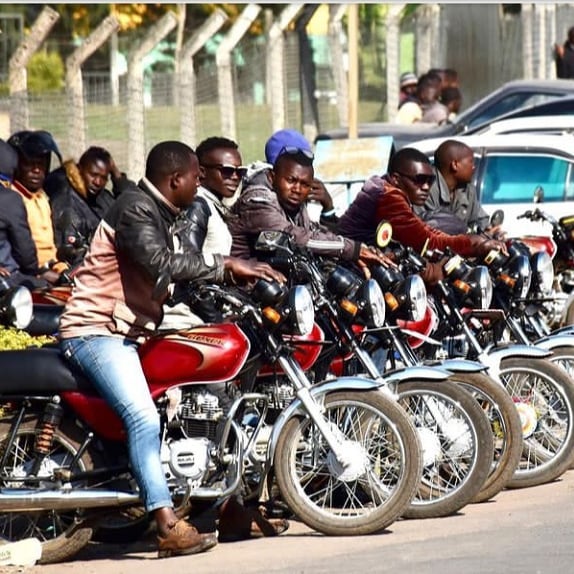 Kisoro - Ever heard of Bodaboda taxi? Ugandan motorcycle taxi driver ...
