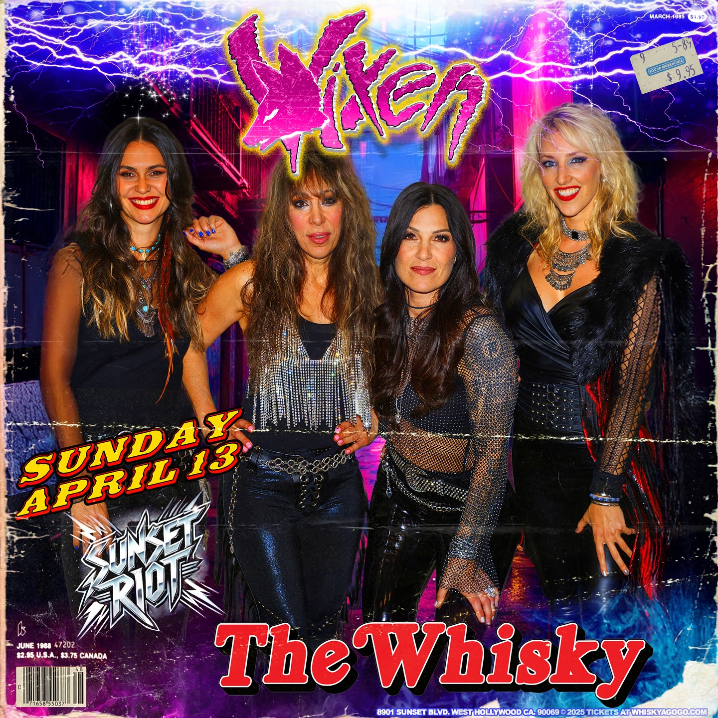 THERE IS ONLY ONE ALL-FEMALE ROCK BAND FROM THE 80'S WHO SOLD OVER
