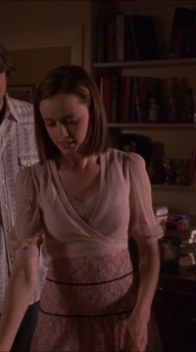 Chemisier Rose Dolce&Gabbana – Porté Par Lorelai Dans Gilmore Girls, Taille M
